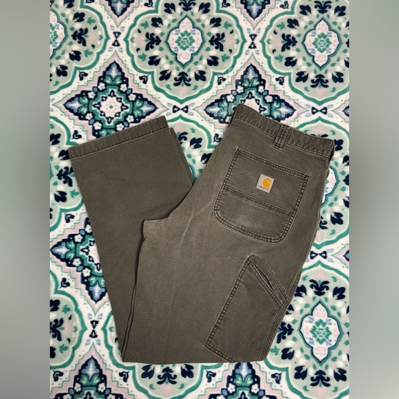 Carhartt Other - Carhartt Men's Gray Canvas Work Pants - 36X32
